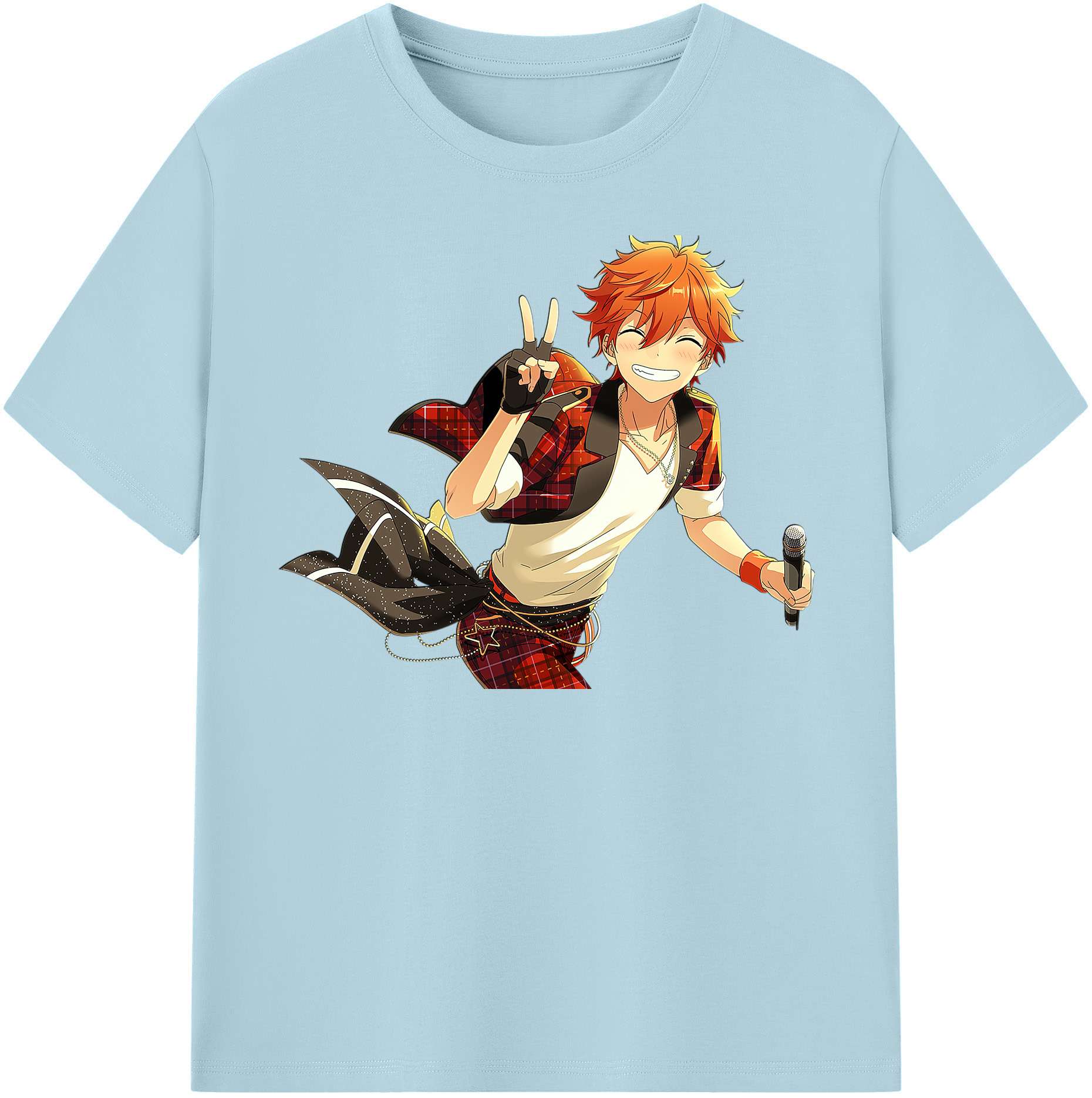 （画像用） あんさんぶるスターズ! Ensemble Stars 綿100％半袖Tシャツ（フロントプリント）